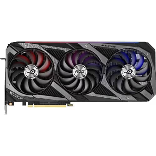 Asus ROG STRIX GAMING OC V2 GeForce RTX 3070 LHR 8GB GDDR6 Black / Silver image
