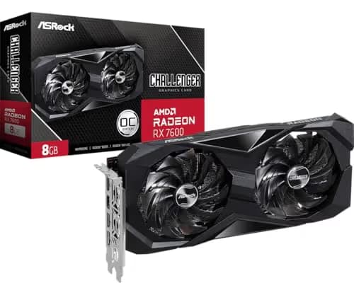 ASRock AMD Radeon RX 7600 Challenger 8GB OC GDDR6 image