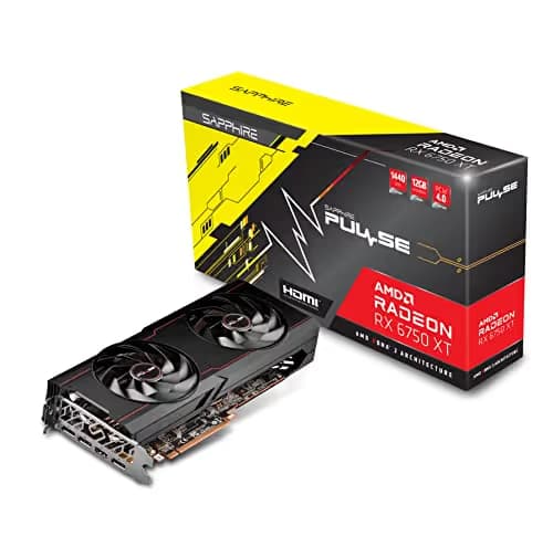 Sapphire PULSE Radeon RX 6750 XT 12GB GDDR6 Red / Black image