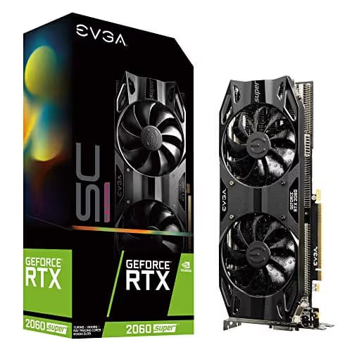 EVGA SC ULTRA GAMING GeForce RTX 2060 SUPER 8GB GDDR6 Black image