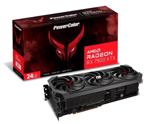 PowerColor Red Devil Radeon RX 7900 XTX 24GB GDDR6 Black image