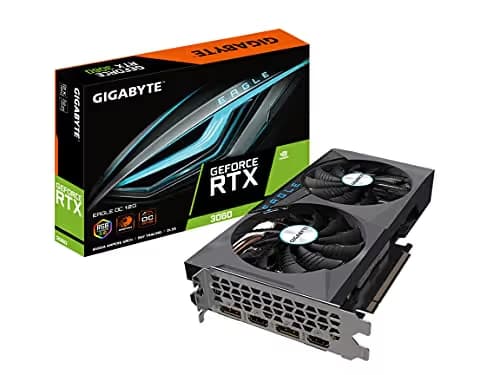 Gigabyte EAGLE OC Rev 2.0 GeForce RTX 3060 12GB GDDR6 Black image
