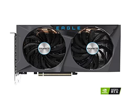 Gigabyte EAGLE OC Rev 2.0 GeForce RTX 3060 12GB GDDR6 Black image