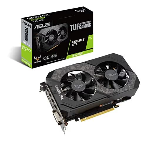 Asus TUF GAMING OC GeForce GTX 1650 SUPER 4GB GDDR6 Black main image