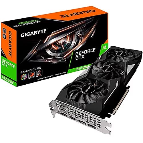 Gigabyte GAMING OC GeForce GTX 1660 SUPER 6GB GDDR6 Black / Silver main image