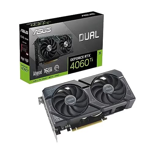 Asus DUAL Advanced GeForce RTX 4060 Ti 16GB GDDR6 Black main image