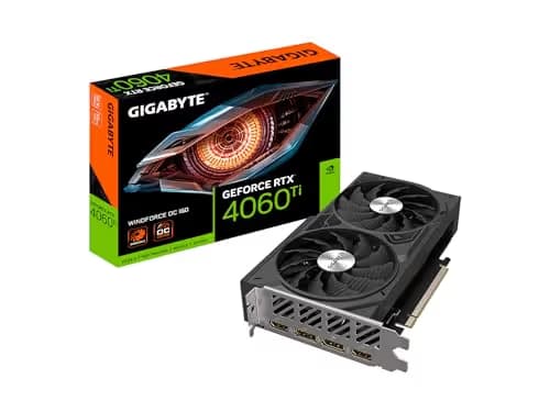 Gigabyte WINDFORCE OC GeForce RTX 4060 Ti 16GB GDDR6 Black / Silver main image