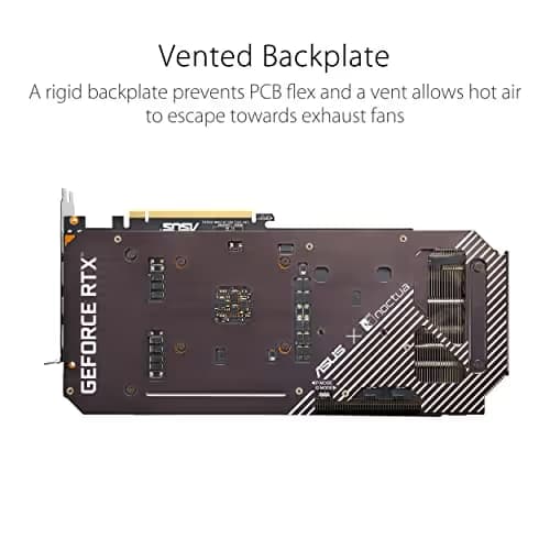 Asus Noctua OC GeForce RTX 3070 LHR 8GB GDDR6 Brown / Black image