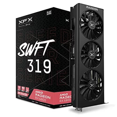 XFX Speedster SWFT 319 Radeon RX 6800 16GB GDDR6 Black main image
