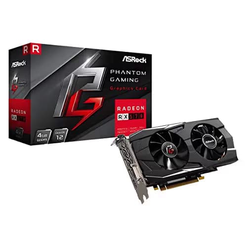 ASRock Phantom Gaming D Radeon RX 570 8GB GDDR5 Black main image