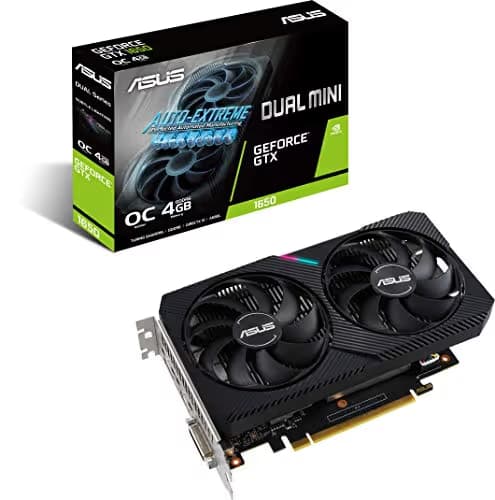 ASUS Dual GeForce GTX 1650 MINI OC edition 4GB GDDR6 image