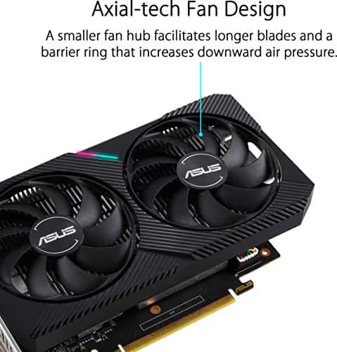 ASUS Dual GeForce GTX 1650 MINI OC edition 4GB GDDR6 image