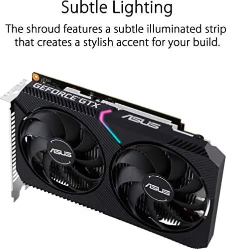 ASUS Dual GeForce GTX 1650 MINI OC edition 4GB GDDR6 image
