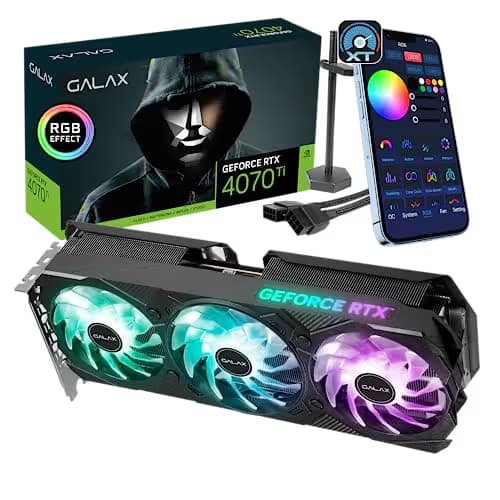 GALAX EX Gamer GeForce RTX 4070 Ti 12GB GDDR6X White image