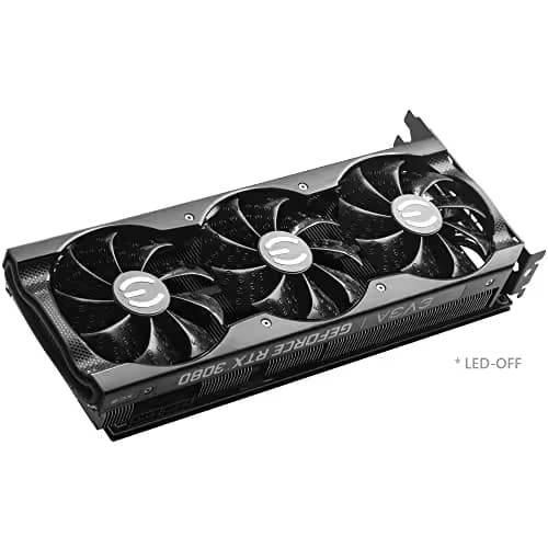 EVGA XC3 ULTRA GAMING GeForce RTX 3080 LHR 12GB GDDR6X Black image