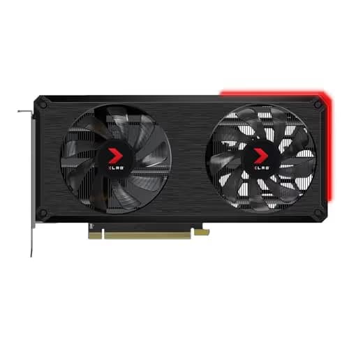 PNY VERTO GeForce RTX 3060 Ti LHR 8GB GDDR6 Black image