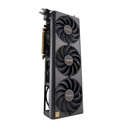 Asus ProArt OC GeForce RTX 4080 16GB GDDR6X Black / Gold image