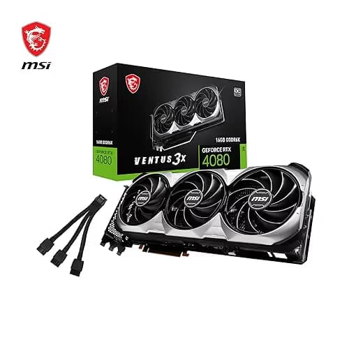 MSI GeForce RTX 4080 16GB VENTUS 3X OC GDDR6X image