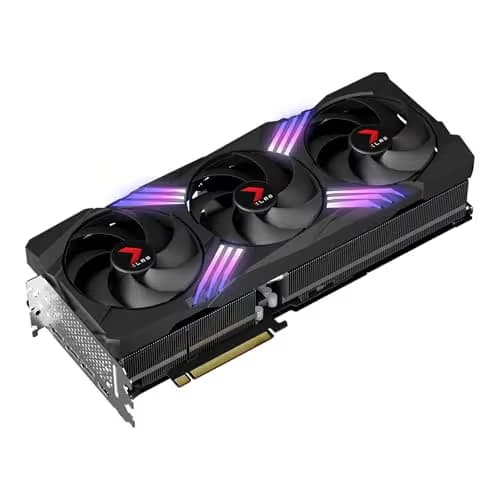 PNY GeForce RTX 4080 16GB XLR8 Gaming VERTO EPIC-X RGB Overclocked Triple Fan DLSS 3 image