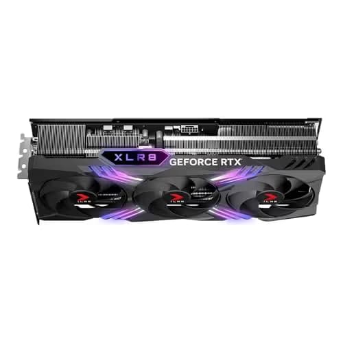 PNY GeForce RTX 4080 16GB XLR8 Gaming VERTO EPIC-X RGB Overclocked Triple Fan DLSS 3 image