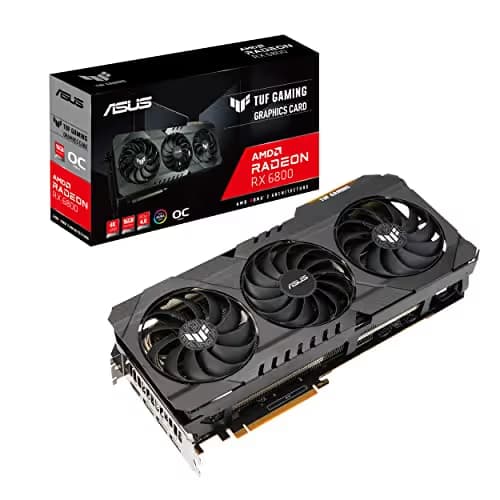 Asus TUF GAMING OC Radeon RX 6800 16GB GDDR6 Black image