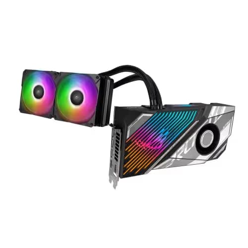 Asus ROG STRIX LC GAMING OC GeForce RTX 4090 24GB GDDR6X Black / Silver image