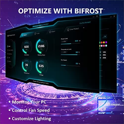 Acer Arc A770 Predator BiFrost OC 16GB GDDR6 Black / Silver image