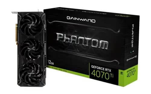 Gainward Phantom Reunion GeForce RTX 4070 Ti 12GB GDDR6X Black main image