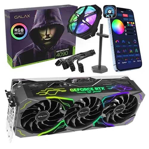 GALAX SG (1-Click OC) GeForce RTX 4090 24GB GDDR6X Black image