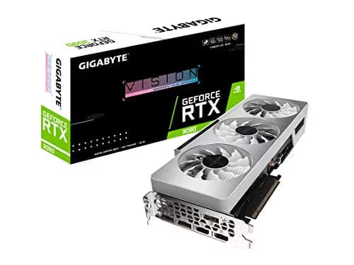 Gigabyte GeForce RTX 3090 Vision OC 24GB GDDR6X Silver / White image