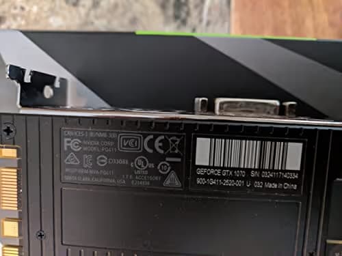 NVIDIA GeForce GTX 1070 8GB GDDR5 Founders Edition image