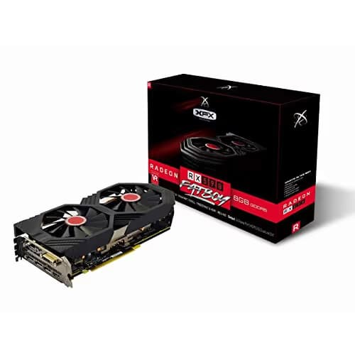XFX Radeon RX 590 FATBOY OC+ 8GB GDDR5 Black / Red image