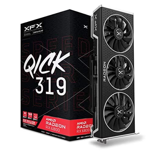 XFX Speedster QICK 319 Radeon RX 6800 16GB GDDR6 Black main image