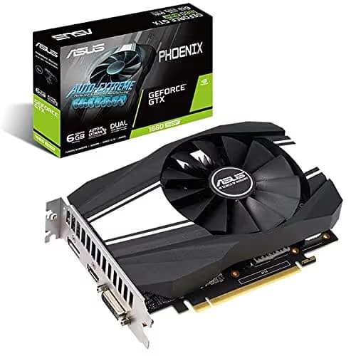 Asus Phoenix OC GeForce GTX 1660 SUPER 6GB GDDR6 Black / White main image
