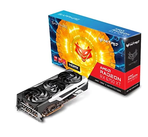 Sapphire Radeon RX 6750 XT NITRO+ 12GB GDDR6 Silver / Black image