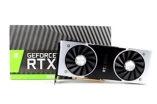 NVIDIA Founders Edition GeForce RTX 2080 8GB GDDR6 Black / Silver image