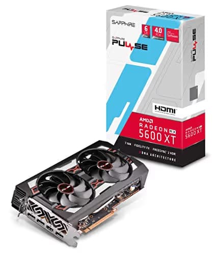 Sapphire PULSE Radeon RX 5600 XT 6GB GDDR6 Black / Red main image