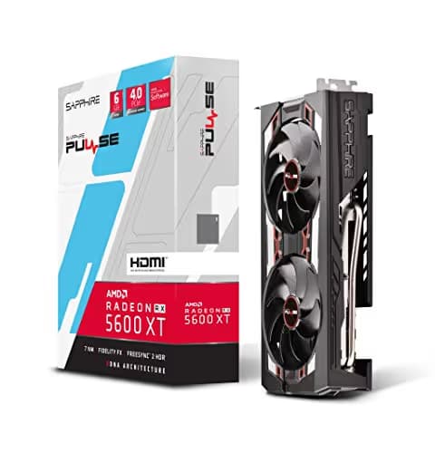 Sapphire PULSE Radeon RX 5600 XT 6GB GDDR6 Black / Red image