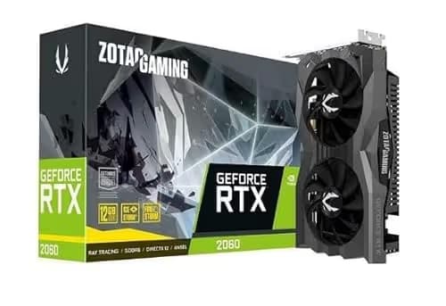 Zotac GAMING Twin Fan GeForce RTX 2060 12GB GDDR6 Gray main image