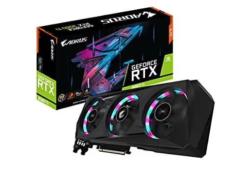 Gigabyte AORUS ELITE GeForce RTX 3060 Ti 8GB GDDR6 Black main image