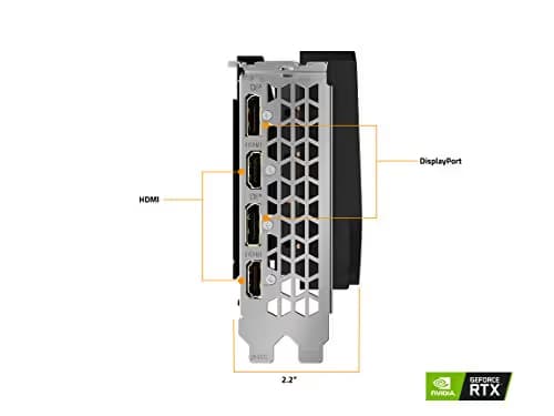 Gigabyte AORUS ELITE GeForce RTX 3060 Ti 8GB GDDR6 Black image