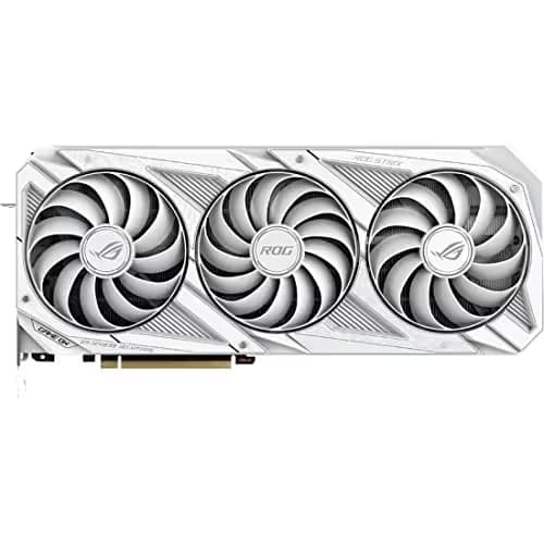 Asus ROG STRIX WHITE OC V2 GeForce RTX 3070 LHR 8GB GDDR6 White image