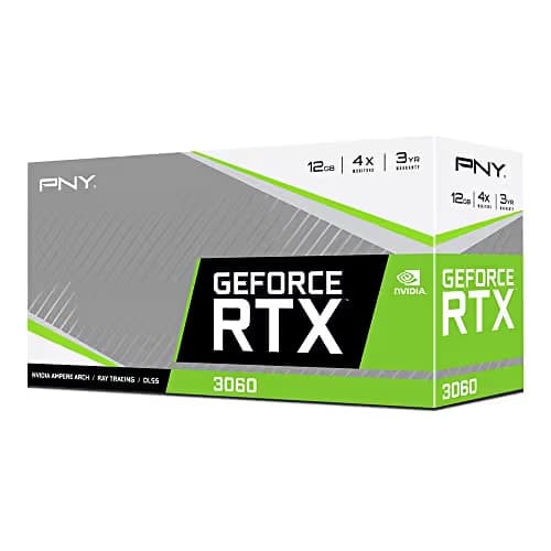 PNY VERTO GeForce RTX 3060 12GB GDDR6 Black image