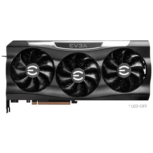 EVGA FTW3 ULTRA GAMING GeForce RTX 3080 LHR 12GB GDDR6X Black image