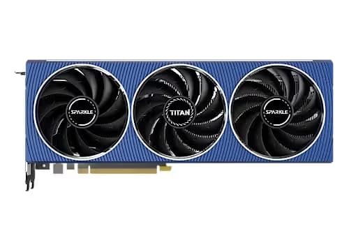 Sparkle TITAN OC Arc A770 16GB GDDR6 Blue / Black image