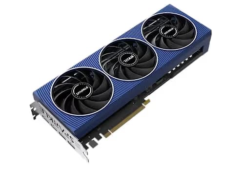 Sparkle TITAN OC Arc A770 16GB GDDR6 Blue / Black image