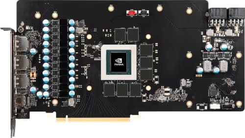 MSI SUPRIM X GeForce RTX 3070 Ti 8GB GDDR6X Black / Silver image