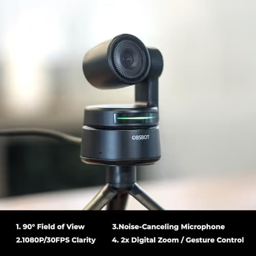 OBSBOT Tiny 1080p 720p Webcam image