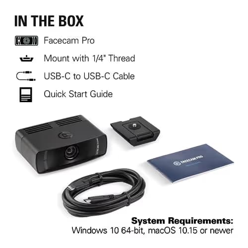 Elgato Facecam Pro 4K Webcam image