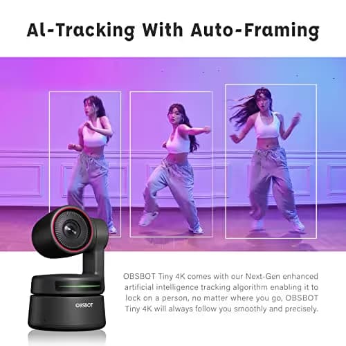 OBSBOT Tiny 4K Webcam image